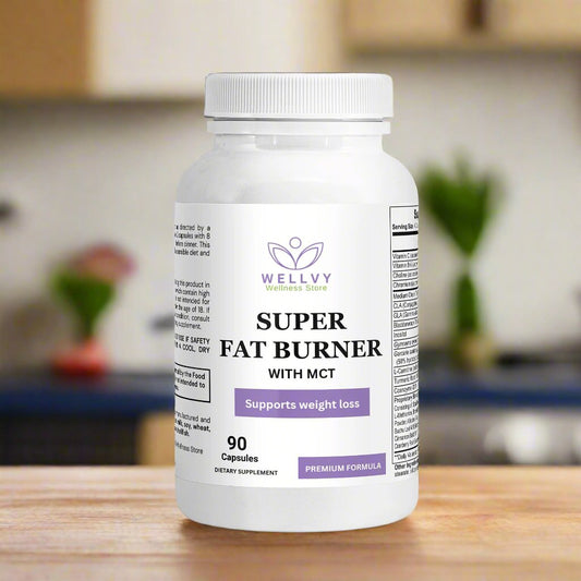 WELLVY Super Fat Burner: Enhanced with MCT for Optimal Results