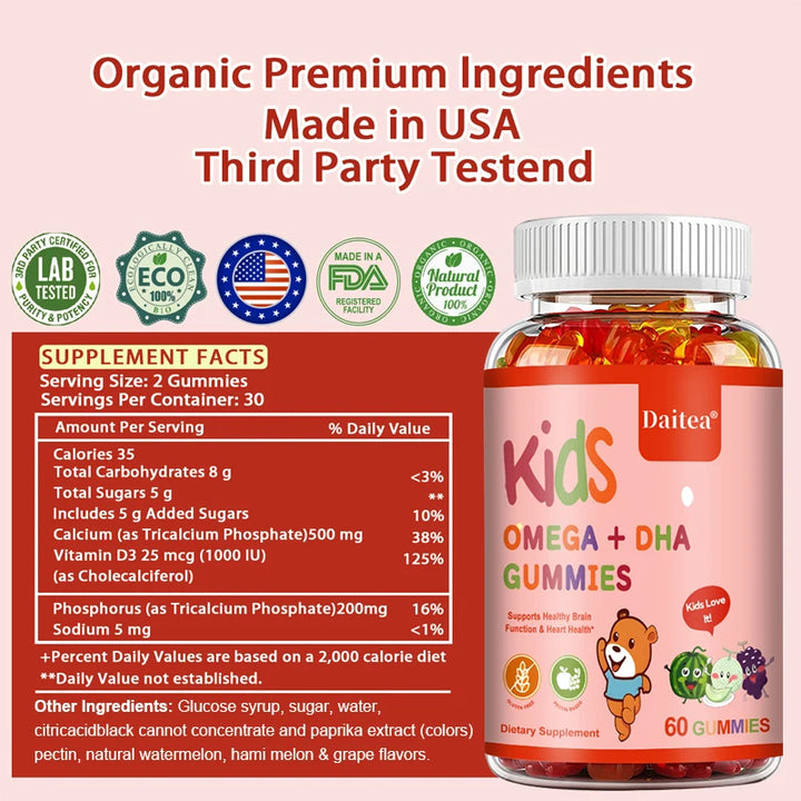 Dietea Kids' Multivitamin Gummies-wellvy wellness store