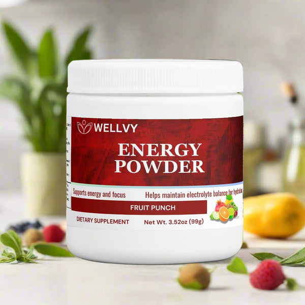 WELLVY Energy Powder-Fruit Punch-wellvy wellness store