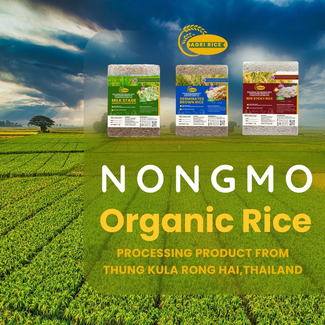 Agri Rice Varieties from Ban Nong Hee, Thung Kula Rong Hai - Organic & Non - GMO - wellvy wellness store