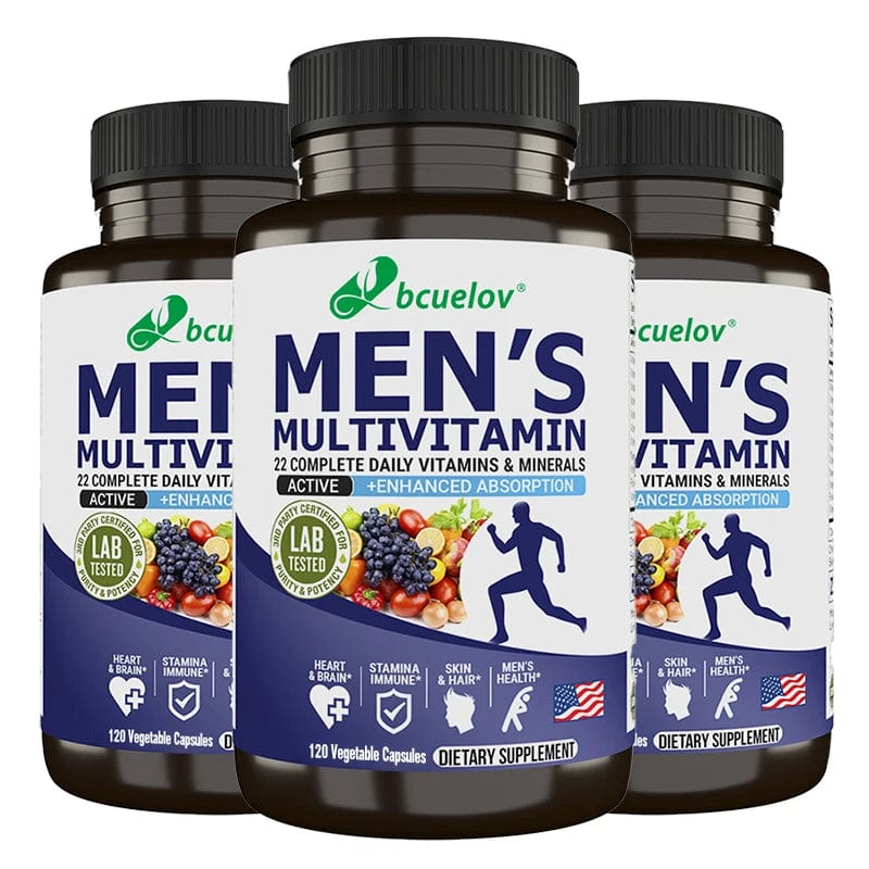 Bcuelov Men's Vitamin and Mineral Supplement - wellvy wellness store