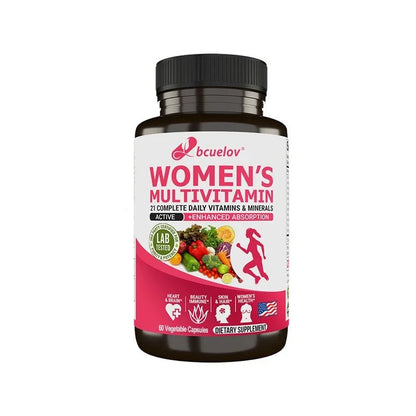 Bcuelov Women's Complete Multivitamin & Mineral Supplement - wellvy wellness store