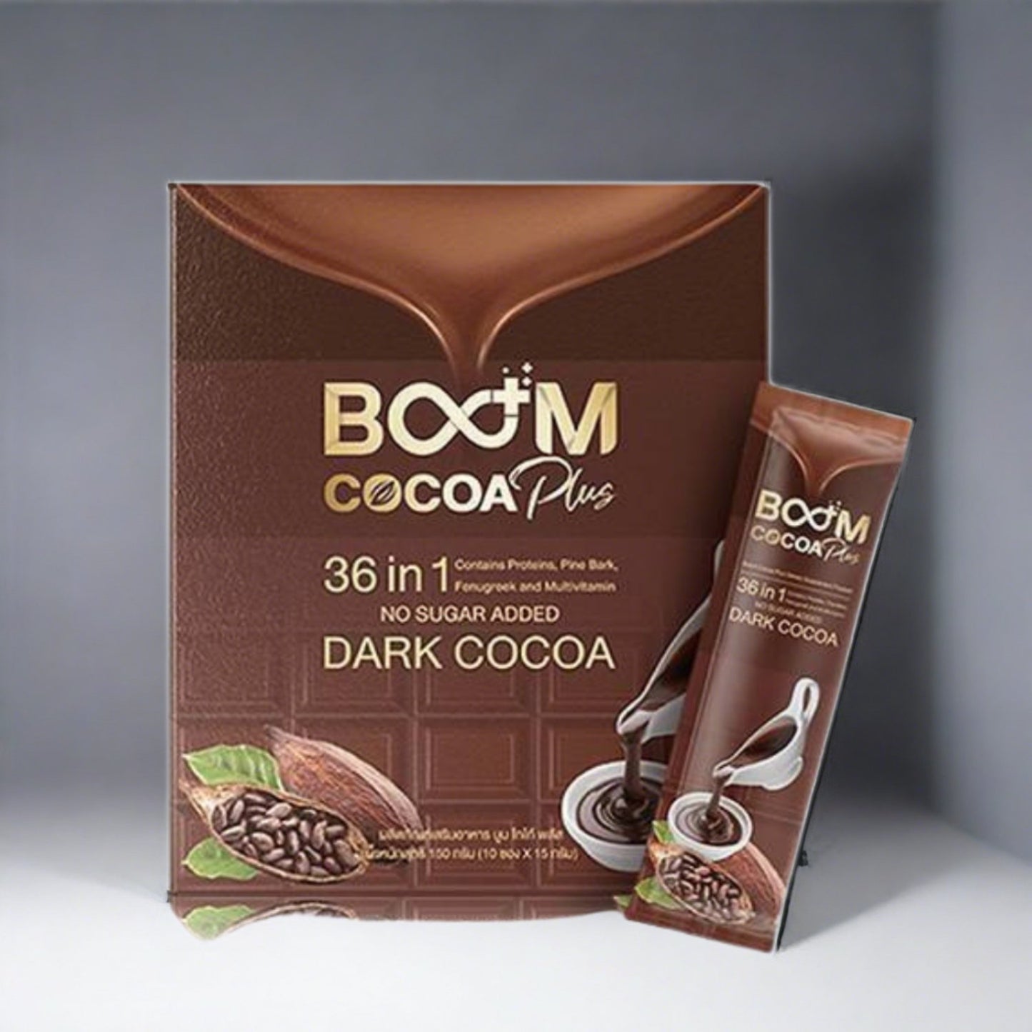 Boom Cocoa Plus: CocoaPro Infusion for Hunger Control, Muscle Build, Blood Sugar Support - wellvy wellness store