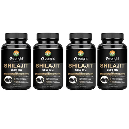 Everight Himalayan Shilajit: Enhanced with Herbs for Overall Vitality - wellvy wellness store