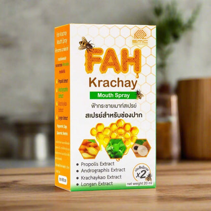 Fah Krachay Mouth Spray: Soothes, Relieves Cold - wellvy wellness store