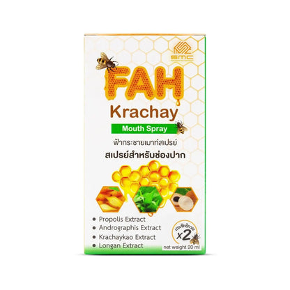 Fah Krachay Mouth Spray: Soothes, Relieves Cold - wellvy wellness store