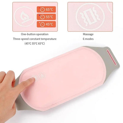 ForeverLily Wireless Electric Heating Pad Relieve Menstrual Pain - wellvy wellness store