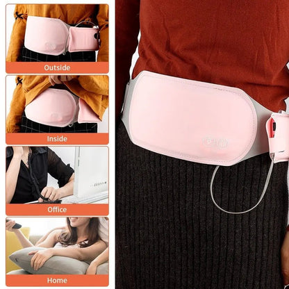 ForeverLily Wireless Electric Heating Pad Relieve Menstrual Pain - wellvy wellness store