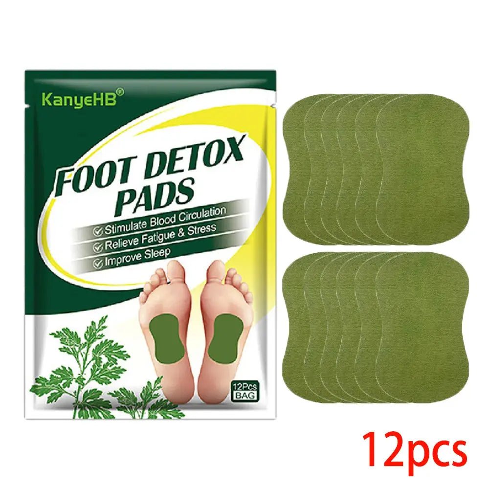 KanyeHB Natural Detox Foot Patch for Cleansing & Rejuvenation - wellvy wellness store