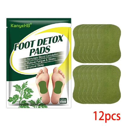 KanyeHB Natural Detox Foot Patch for Cleansing & Rejuvenation - wellvy wellness store