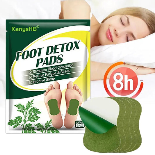 KanyeHB Natural Detox Foot Patch for Cleansing & Rejuvenation - wellvy wellness store