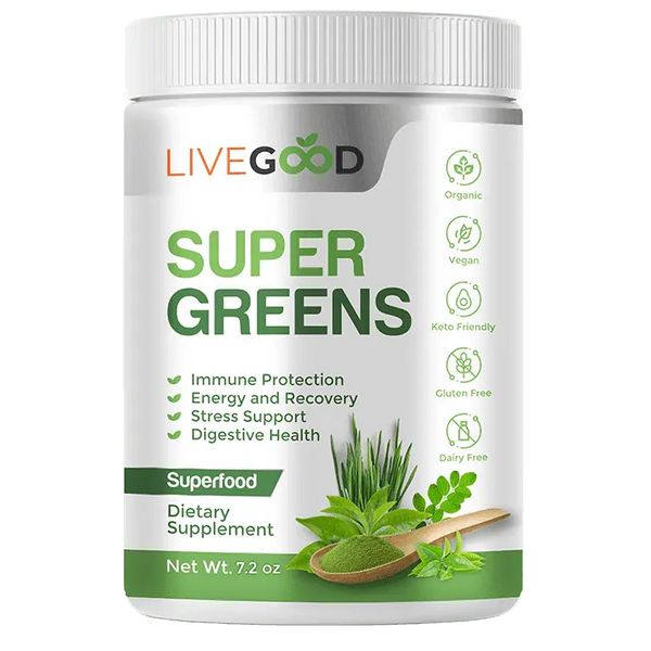 LIVEGOOD Organic Super Greens review