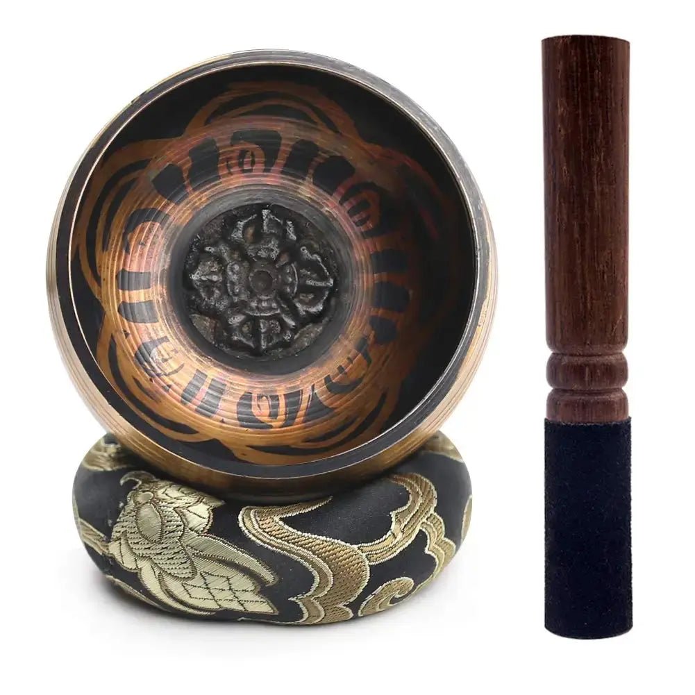 Miwayer Lotus Singing Bowl Set: Ideal for Meditation & Healing - wellvy wellness store