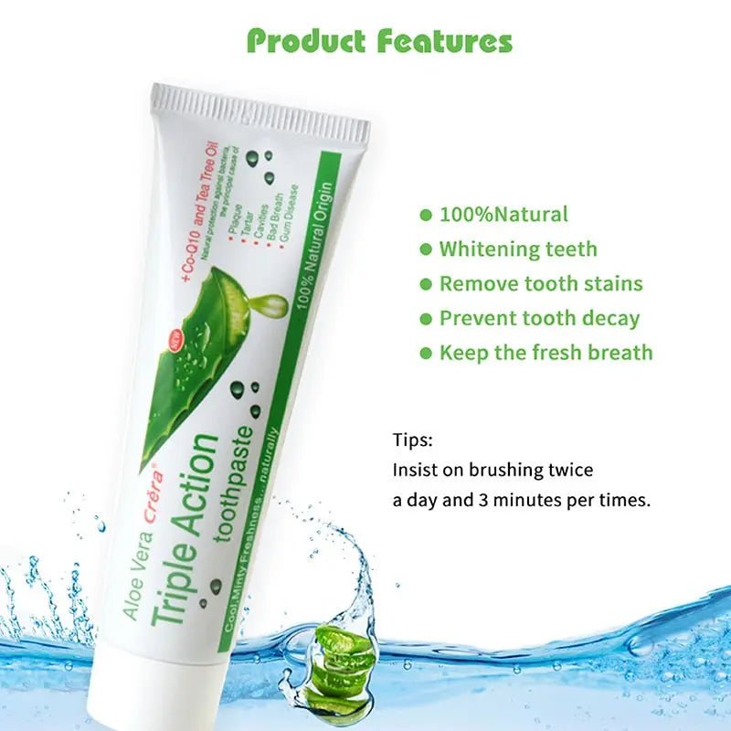 MOONBIFFY 100% Natural Herbal Toothpaste – Whitening & Fresh Breath Formula, 100ml - wellvy wellness store