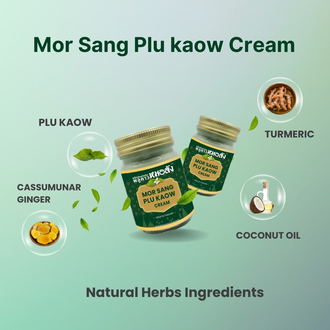 Mor Sang Plukaow Herbal Relief Cream - wellvy wellness store