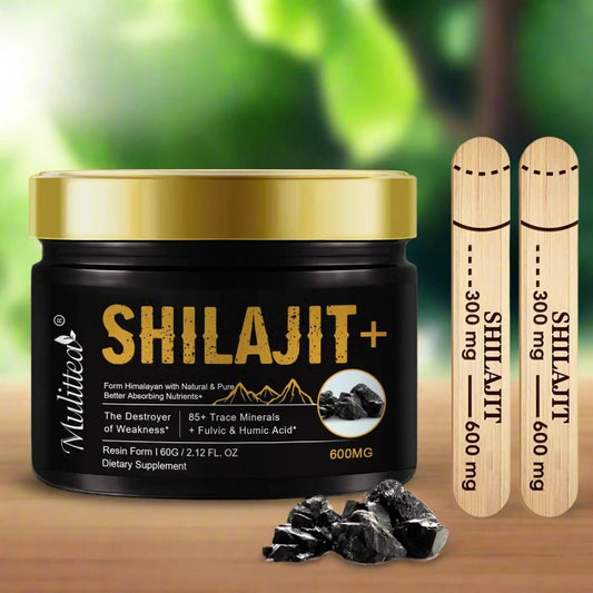 Organic Mineral Boost: Mulittea Shilajit - wellvy wellness store