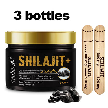 Organic Mineral Boost: Mulittea Shilajit - wellvy wellness store