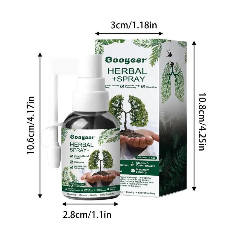 Revitalize with Googeer Herbal Cleansing Spray – Natural Repair & Respiratory Support - wellvy wellness store