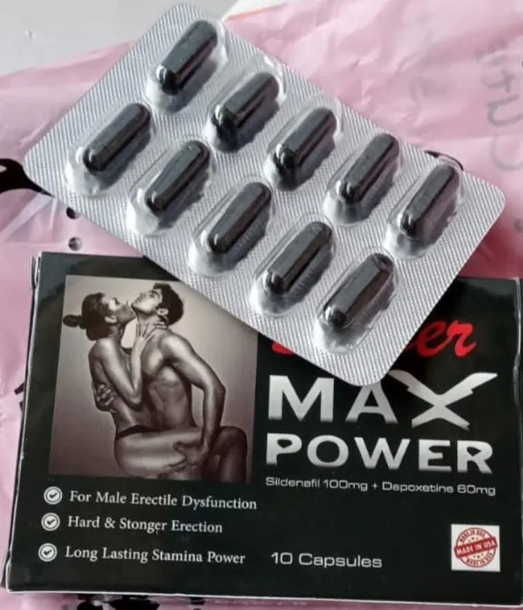 Super Max Power Capsules - Enhance Your Vitality with Powerful Ingredients - wellvy wellness store