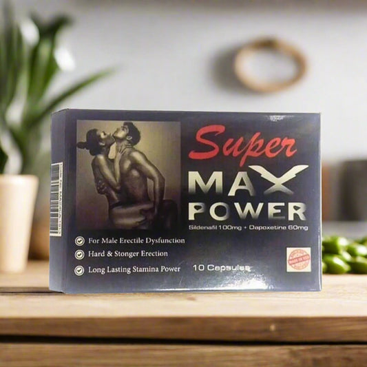 Super Max Power Capsules - Enhance Your Vitality with Powerful Ingredients - wellvy wellness store