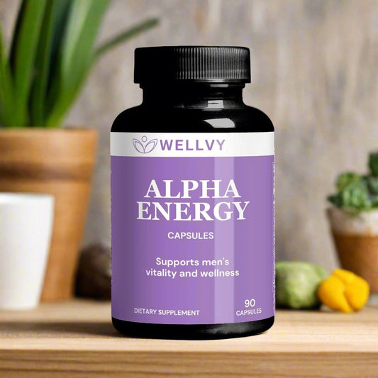 WELLVY Alpha Energy: Testosterone Support Formula - wellvy wellness store