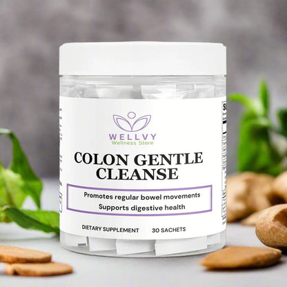 WELLVY Colon Gentle Cleanse – Natural Detox & Digestive Health Support | 30 Sachets - wellvy wellness store