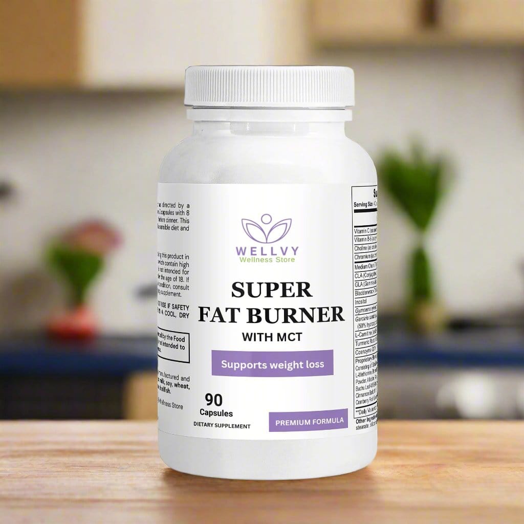 WELLVY Super Fat Burner: Enhanced with MCT for Optimal Results - wellvy wellness store